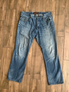 American Rag Men's Light Blue Straight Jeans